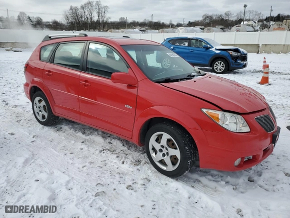 2005 Pontiac Vibe with VIN 5Y2SM63895Z437287, listed as a Copart auction lot 45498205 with 149,532 mi miles and Salvage Title. Bid and sale history available at carsss.com. Image 4.