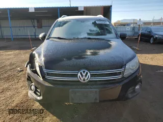 2013 Volkswagen Tiguan SEL with VIN WVGBV3AX3DW058934, listed as a Copart auction lot 44268365 with 112,453 mi miles and Salvage Title. Bid and sale history available at DreamBid. Image 5.