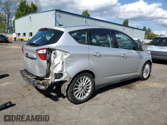 2014 Ford C-Max SEL z VIN 1FADP5BU2EL505513, wystawiony jako Copart lot #53561955 z przebiegiem 63 862 mil mil oraz Szkoda całkowita • Salvage title. Historia ofert i sprzedaży dostępna na DreamBid. Obrazek 3.