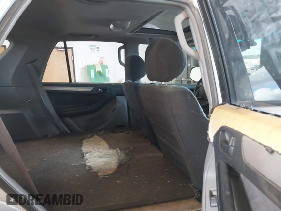 2005 Toyota 4Runner SR5 with VIN JTEBT14R858025666, listed as a IAAI auction lot 42022937 with 302,497 mi miles and . Bid and sale history available at DreamBid. Image 8.
