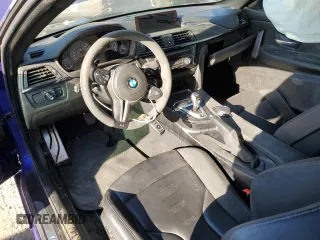 2019 BMW M4 CS with VIN WBS3S7C58KAC09387, listed as a Copart auction lot 73775254 with 27,185 mi miles and Salvage Title. Bid and sale history available at carsss.com. Image 8.