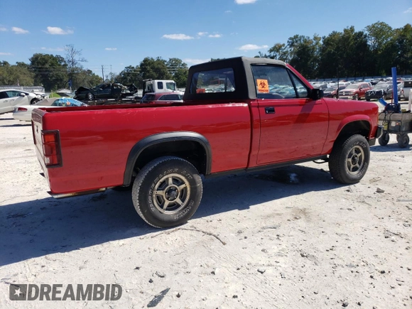 1989 Dodge Dakota z VIN 1B7GG69X9KS181359, wystawiony jako Copart lot #75638874 z przebiegiem 104 095 mil mil oraz Szkoda całkowita • Salvage title. Historia ofert i sprzedaży dostępna na DreamBid. Obrazek 3.