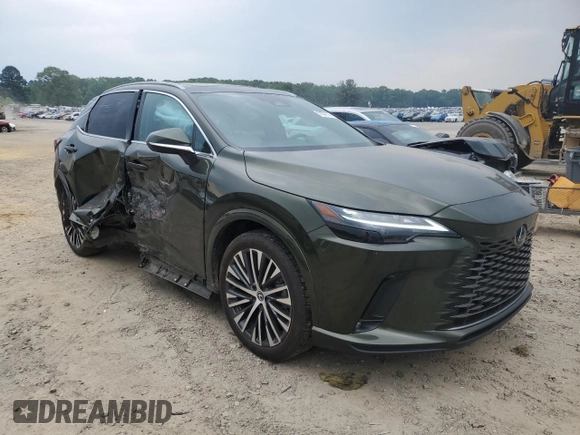 2024 Lexus RX 350 with VIN 2T2BAMBA8RC024709, listed as a Copart auction lot 57341135 with 20,134 mi miles and Salvage title. Bid and sale history available at DreamBid. Image 4.
