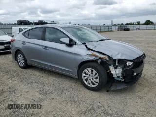 2017 Hyundai Elantra SE with VIN 5NPD74LF5HH188632, listed as a Copart auction lot 53963525 with 127,024 mi miles and Salvage Title. Bid and sale history available at DreamBid. Image 4.