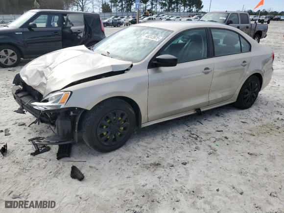 2014 Volkswagen Jetta Sedan S with VIN 3VW2K7AJ4EM223663, listed as a Copart auction lot 48313975 with 143,763 mi miles and Salvage Title. Bid and sale history available at carsss.com. Image 1.
