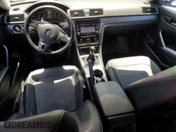 2015 Volkswagen Passat SE with VIN 1VWBV7A30FC065687, listed as a Copart auction lot 63218375 with 124,286 mi miles and Salvage title. Bid and sale history available at DreamBid. Image 8.