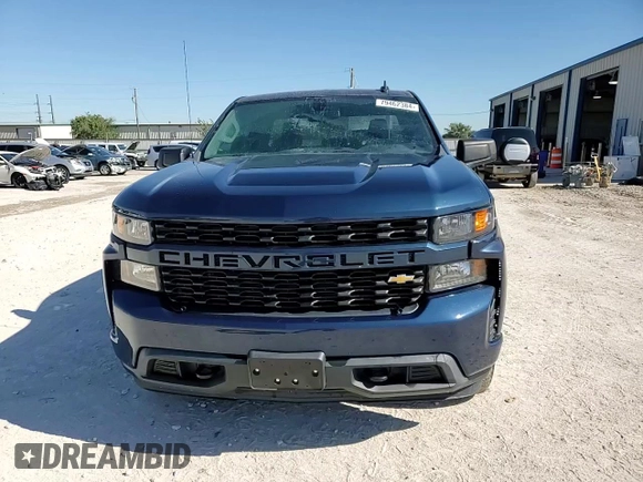 2020 Chevrolet Silverado 1500 Custom with VIN 1GCRWBEK2LZ292536, listed as a Copart auction lot 79462384 with 53,994 mi miles and Clean Title. Bid and sale history available at carsss.com. Image 13.
