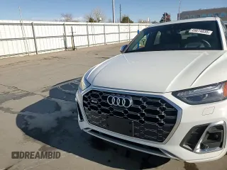 2021 Audi SQ5 Prestige with VIN WA1C4AFY4M2042115, listed as a Copart auction lot 49074035 with 41,302 mi miles and Salvage title. Bid and sale history available at DreamBid. Image 14.