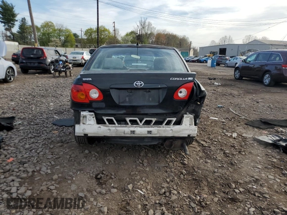 2004 Toyota Corolla CE with VIN 2T1BR32E64C297117, listed as a Copart auction lot 54046205 with 205,127 mi miles and Salvage Title. Bid and sale history available at DreamBid. Image 6.