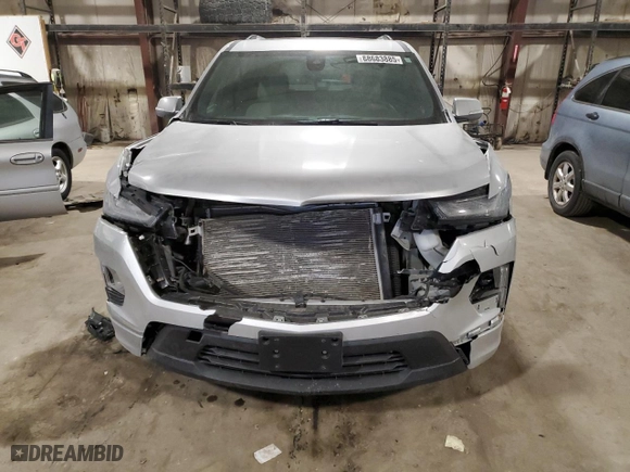 2022 Chevrolet Traverse Premier with VIN 1GNEVKKW7NJ157876, listed as a Copart auction lot 88683885 with 28,459 mi miles and Salvage Title. Bid and sale history available at carsss.com. Image 5.