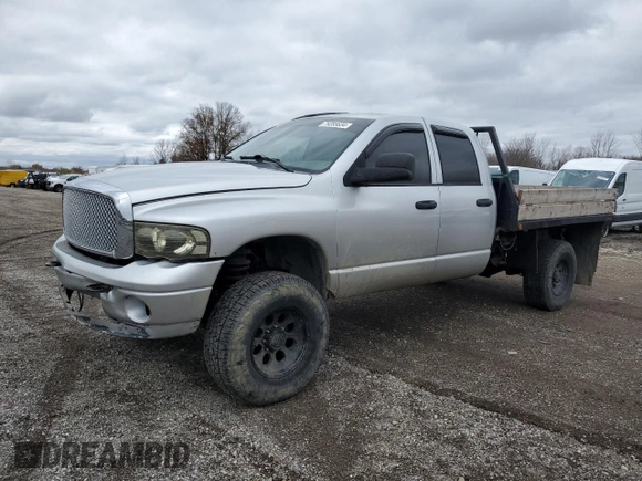 2005 Dodge Ram 2500 SLT with VIN 3D7KS28C65G848843, listed as a Copart auction lot 79285634 with 258,674 mi miles and Salvage Title. Bid and sale history available at carsss.com. Image 1.