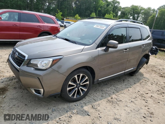 2017 Subaru Forester Touring with VIN JF2SJGWC6HH542119, listed as a Copart auction lot 59473655 with Not provided miles and Salvage title. Bid and sale history available at DreamBid. Image 1.