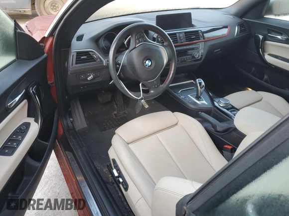 2020 BMW 2 Series 230i xDrive with VIN WBA2K1C09L7E19061, listed as a Copart auction lot 75654464 with 35,785 mi miles and Salvage Title. Bid and sale history available at carsss.com. Image 8.