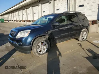 2008 GMC Acadia SLE1 z VIN 1GKEV13788J143780, wystawiony jako Copart lot #51828965 z przebiegiem 203 300 mil mil oraz Szkoda całkowita • Salvage title. Historia ofert i sprzedaży dostępna na DreamBid. Obrazek 1.
