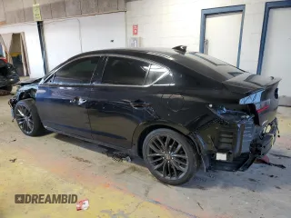 2022 Acura ILX w/Premium/A-Spec Package with VIN 19UDE2F8XNA006760, listed as a Copart auction lot 88901075 with 35,625 mi miles and Salvage Title. Bid and sale history available at carsss.com. Image 2.