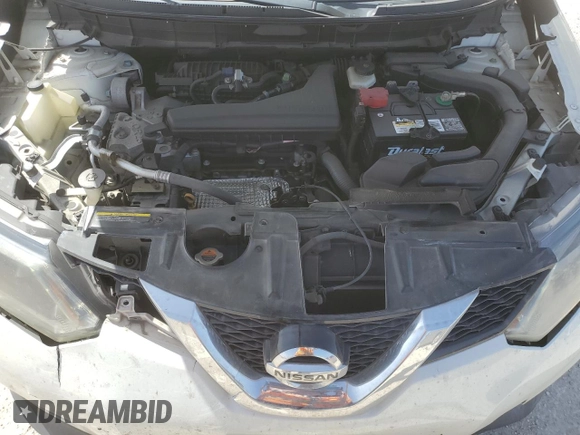 2014 Nissan Rogue SV with VIN 5N1AT2MVXEC844092, listed as a Copart auction lot 48302185 with 96,348 mi miles and Salvage Title. Bid and sale history available at carsss.com. Image 13.