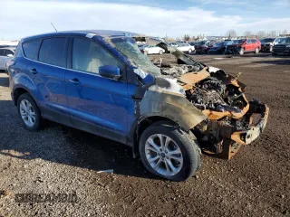 2017 Ford Escape SE with VIN 1FMCU9G93HUD30743, listed as a Copart auction lot 46584995 with Not Provided miles and Non Repairable. Bid and sale history available at carsss.com. Image 4.