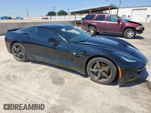 2015 Chevrolet Corvette 2LT with VIN 1G1YD2D79F5118921, listed as a Copart auction lot 56509735 with 31,227 mi miles and Salvage title. Bid and sale history available at DreamBid. Image 4.