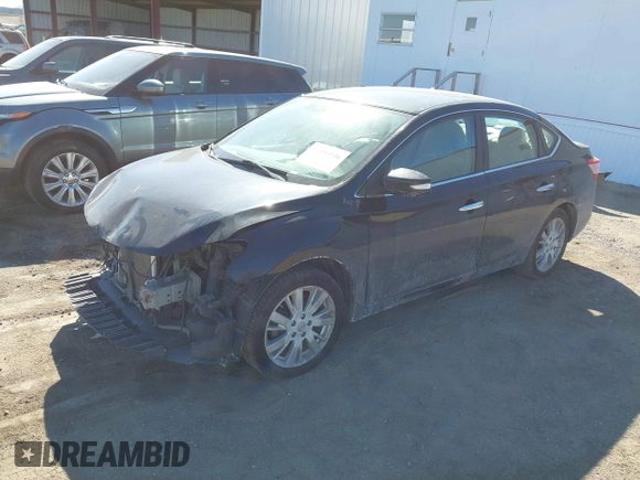2013 Nissan Sentra SV with VIN 3N1AB7AP4DL668429, listed as a IAAI auction lot 41696036 with 92,691 mi miles. Bid and sale history available at carsss.com. Image 2.