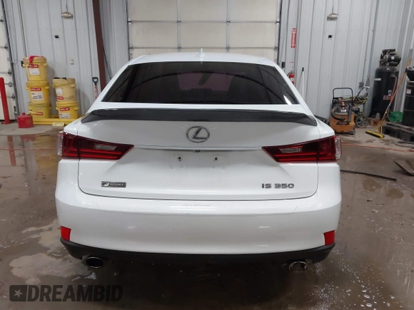 2016 Lexus IS 350 with VIN JTHBE1D21G5025397, listed as a IAAI auction lot 41607880 with 123,087 mi miles and . Bid and sale history available at DreamBid. Image 16.