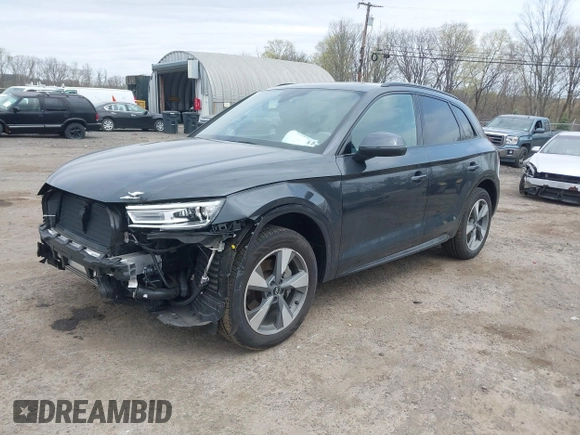 2020 Audi Q5 Premium with VIN WA1ANAFY0L2077771, listed as a IAAI auction lot 42049221 with 29,849 mi miles and . Bid and sale history available at DreamBid. Image 18.