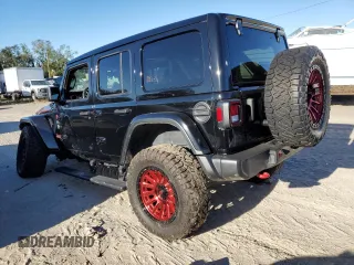 2023 Jeep Wrangler Rubicon z VIN 1C4HJXFN3PW618061, wystawiony jako Copart lot #81957524 z przebiegiem 25 880 mil mil oraz Szkoda całkowita • Salvage title. Historia ofert i sprzedaży dostępna na DreamBid. Obrazek 2.