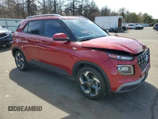 2021 Hyundai Venue SEL with VIN KMHRC8A33MU073251, listed as a Copart auction lot 54478155 with 59,531 mi miles and Clean Title. Bid and sale history available at carsss.com. Image 4.