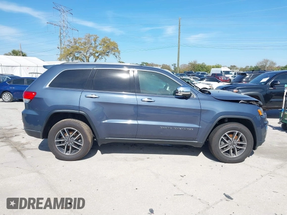 2019 Jeep Grand Cherokee Limited with VIN 1C4RJFBG9KC704345, listed as a IAAI auction lot 38824702 with Not provided miles and . Bid and sale history available at DreamBid. Image 13.