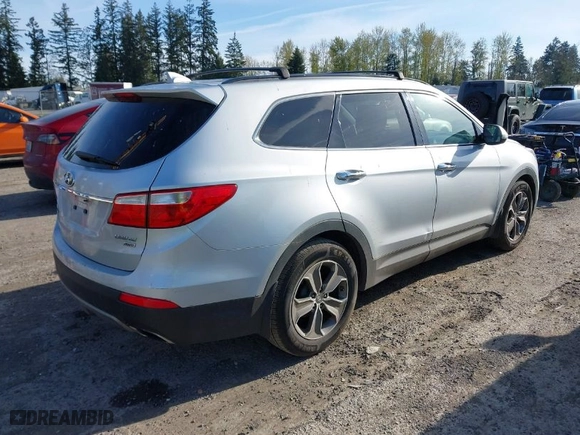 2014 Hyundai Santa Fe Limited with VIN KM8SNDHF4EU053385, listed as a IAAI auction lot 42021698 with 168,199 mi miles. Bid and sale history available at carsss.com. Image 4.