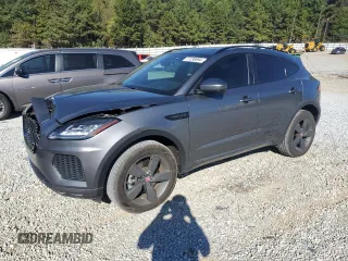 2020 Jaguar E-PACE Checkered Flag Edition with VIN SADF12FX6L1Z87584, listed as a Copart auction lot 77230694 with 78,351 mi miles and Salvage Title. Bid and sale history available at carsss.com. Image 1.