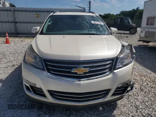 2014 Chevrolet Traverse LTZ z VIN 1GNKRJKD7EJ175097, wystawiony jako Copart lot #56717045 z przebiegiem 113 041 mil mil oraz Szkoda całkowita • Salvage title. Historia ofert i sprzedaży dostępna na DreamBid. Obrazek 5.