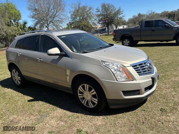 2010 Cadillac SRX Luxury Collection with VIN 3GYFNAEY9AS506107, listed as a Copart auction lot 48531005 with 192,869 mi miles and Salvage Title. Bid and sale history available at carsss.com. Image 1.
