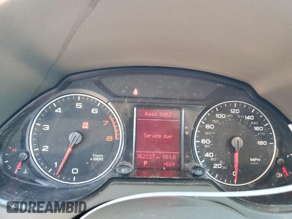2011 Audi Q5 3.2L Premium Plus with VIN WA1DKAFP3BA025620, listed as a Copart auction lot 50693025 with 162,227 mi miles and Salvage Title. Bid and sale history available at carsss.com. Image 9.