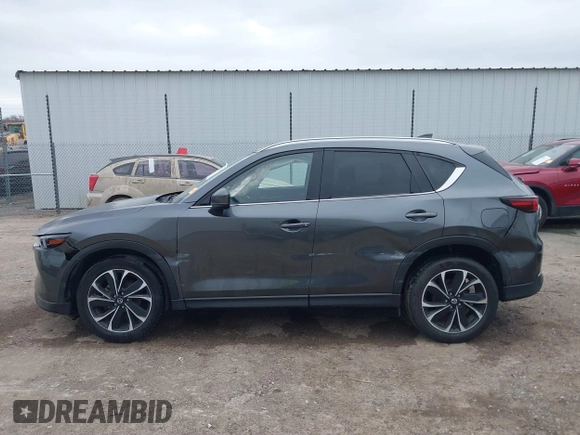 2023 Mazda CX-5 2.5 S Premium Plus Package with VIN JM3KFBEM2P0163054, listed as a IAAI auction lot 41642461 with 18,508 mi miles. Bid and sale history available at carsss.com. Image 14.