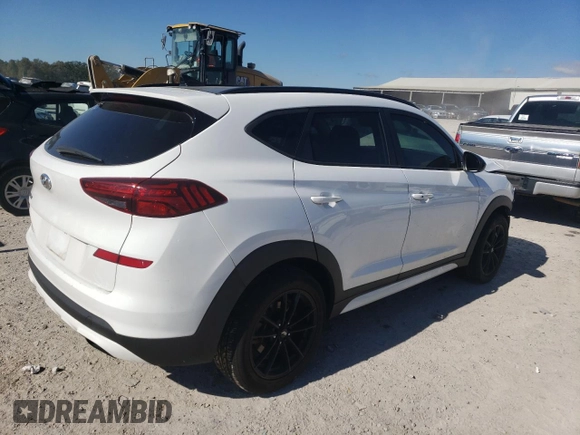 2019 Hyundai Tucson Night with VIN KM8J33AL2KU940703, listed as a Copart auction lot 76443654 with 54,267 mi miles and Salvage Title. Bid and sale history available at carsss.com. Image 3.