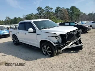 2017 Ford F-150 XL with VIN 1FTEW1EF1HFA28020, listed as a Copart auction lot 43564105 with 55,446 mi miles and Salvage title. Bid and sale history available at DreamBid. Image 10.