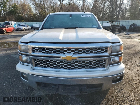 2014 Chevrolet Silverado 1500 LT with VIN 3GCPCREC0EG412841, listed as a Copart auction lot 48108645 with 121,265 mi miles and Salvage Title. Bid and sale history available at DreamBid. Image 5.