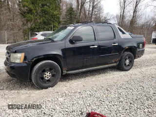 2007 Chevrolet Avalanche LT w/3LT with VIN 3GNFK12397G203693, listed as a Copart auction lot 49736595 with 192,734 mi miles and Clean Title. Bid and sale history available at carsss.com. Image 1.