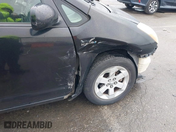 2009 Toyota Prius with VIN JTDKB20U293480152, listed as a IAAI auction lot 41805270 with 155,943 mi miles. Bid and sale history available at carsss.com. Image 6.