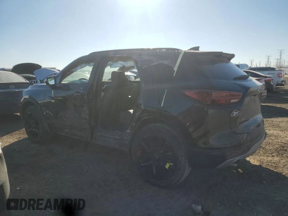 2024 Chevrolet Blazer LT with VIN 3GNKBJR44RS195421, listed as a Copart auction lot 88692715 with 12,113 mi miles and Salvage title. Bid and sale history available at DreamBid. Image 2.