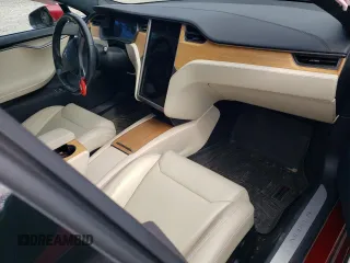 2020 Tesla Model S Long Range with VIN 5YJSA1E26LF353676, listed as a Copart auction lot 46467155 with 57,189 mi miles and Salvage Title. Bid and sale history available at carsss.com. Image 8.