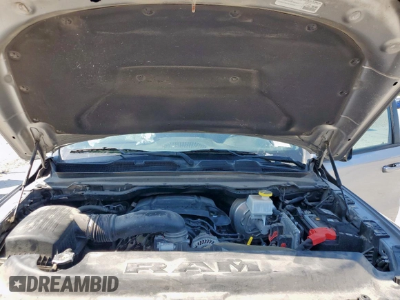 2022 Ram 1500 Big Horn with VIN 1C6RREBT2NN190449, listed as a Copart auction lot 57253495 with 88,735 mi miles and Salvage title. Bid and sale history available at DreamBid. Image 11.
