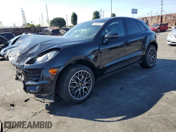2017 Porsche Macan S with VIN WP1AB2A54HLB11213, listed as a Copart auction lot 72855544 with 58,692 mi miles and Salvage title. Bid and sale history available at DreamBid. Image 1.