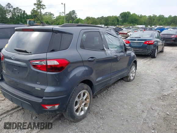 2020 Ford EcoSport SE with VIN MAJ3S2GE8LC337853, listed as a IAAI auction lot 42126070 with Not Provided miles. Bid and sale history available at carsss.com. Image 4.