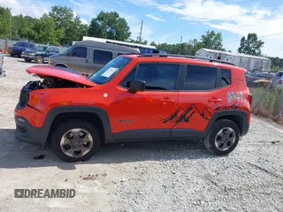 2017 Jeep Renegade Sport with VIN ZACCJAABXHPF61957, listed as a IAAI auction lot 42775922 with 124,571 mi miles and . Bid and sale history available at DreamBid. Image 14.