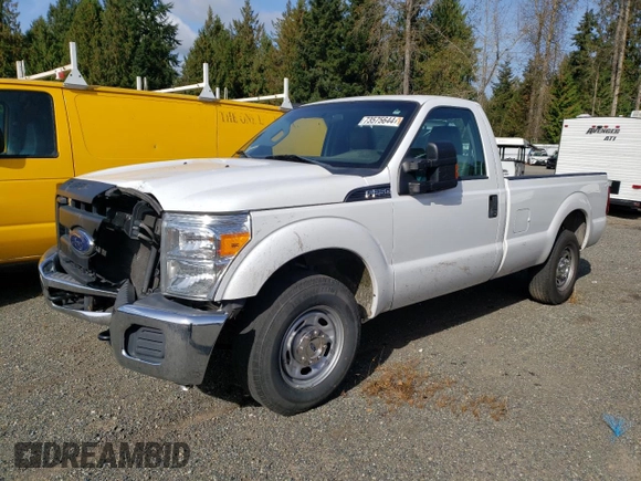 2015 Ford Super Duty F-250 SRW XL with VIN 1FTBF2A63FEC72804, listed as a Copart auction lot 73575644 with 144,899 mi miles and Salvage Title. Bid and sale history available at carsss.com. Image 1.
