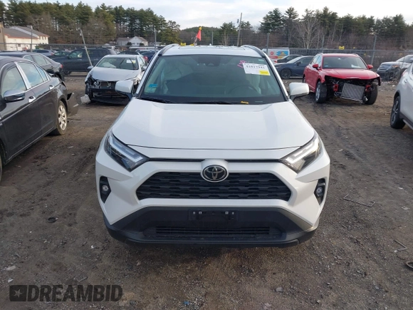 2024 Toyota RAV4 XLE Premium with VIN 2T3A1RFV2RW435605, listed as a IAAI auction lot 41817941 with 10,001 mi miles. Bid and sale history available at carsss.com. Image 12.
