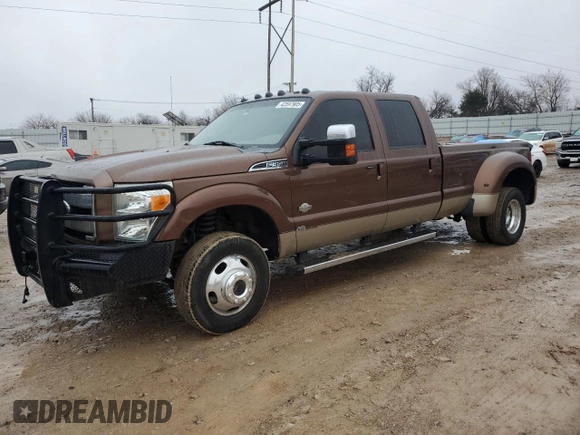 2012 Ford F-350 XL with VIN 1FT8W3DT8CEA79884, listed as a Copart auction lot 42597905 with 256,009 mi miles and Salvage Title. Bid and sale history available at DreamBid. Image 1.