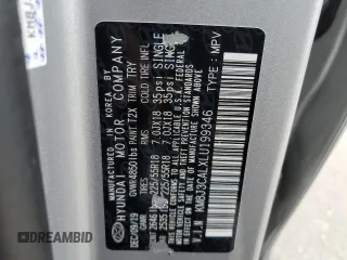 2020 Hyundai Tucson Limited z VIN KM8J3CALXLU199346, wystawiony jako Copart lot #88323245 z przebiegiem 66 246 mil mil oraz Czysty tytuł • Clean title. Historia ofert i sprzedaży dostępna na DreamBid. Obrazek 14.