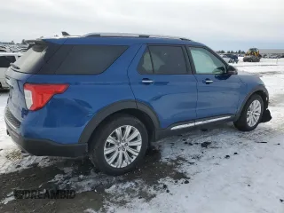 2021 Ford Explorer Limited with VIN 1FM5K8FW2MNA11693, listed as a Copart auction lot 44755345 with 31,500 mi miles and Salvage Title. Bid and sale history available at carsss.com. Image 3.